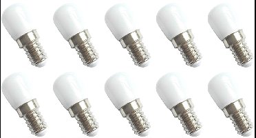 Spectrum LED Miniatuur Lamp E14 1.5W - 230V - 150 Lumen - 4000K Neutraal Wit - Natuurlijk Licht - Energiezuinig - 10 stuks