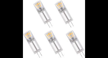 Spectrum LED Insteeklampje G4 2.5W - 12V - 290 Lumen - 6000K Koud wit - Helder daglicht - Energiezuinig - 5 stuks