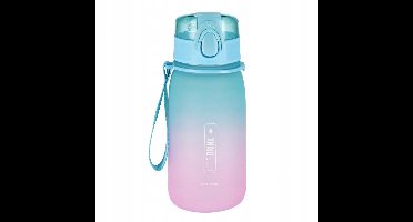Bidon Ombre Blue-Pink 400ml - Ideaal voor school
