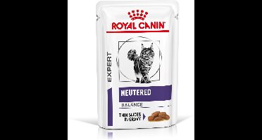 Royal Canin Veterinary Diet Neutered Balance Wet - Kattenvoer - 12x85 g