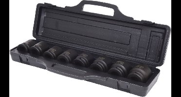 KS Tools Zeskants slagdoppen set kort 3/4'' 8-delig 515.0210