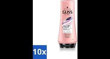 Gliss - Hair Repair - Conditioner Split Hair Miracle tegen Gespleten Haarpunten - 200 ml - Bulkverpakking - 10 stuks