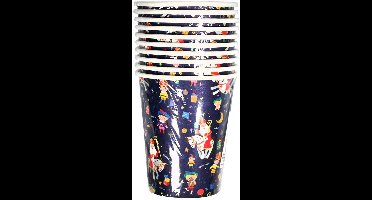 Papieren Bekertjes Sinterklaasfeest - 10st.