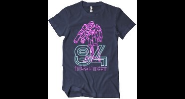Transformers Megatron 84 Neon T-Shirt Navy-2XL