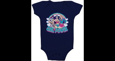 DC Comics Girlpower Baby Body Mädchen Navy-6 Monate