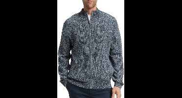 Tom Tailor - Gebreid vest - Heren - XXL - Licht blauw - Katoen - 1047998