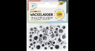 folia Wiebel-ogen set, diverse maten, zelfklevend