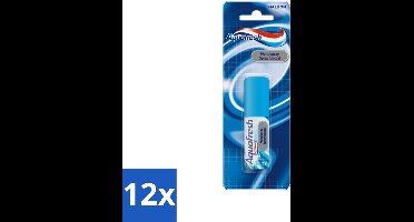 12 x Aquafresh Mondspray 15 ml - Mondspray - Verfrissende Adem - Antibacterieel - Mint - Mondgezondheid