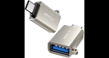 Joyroom Type-C Male naar USB Female Adapter - Zilver