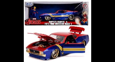 Jada Marvel Captain America Ford Mustang 1973 Schaal 1:24