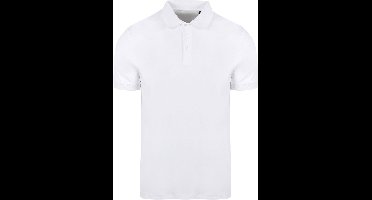 Suitable Boris Poloshirt Wit - Maat M - Heren - Polo shirt Heren met Korte mouw