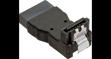 InLine 27700B kabeladapter/verloopstukje SATA Zwart