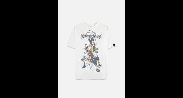 Disney Kingdom Hearts - Kingdom Family Dames T-shirt - L - Wit