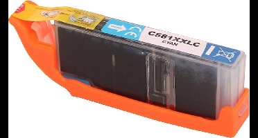 ABC huismerk inkt cartridge geschikt voor Canon 581XXL C CLI-581 cyan Pixma TR-7500 TR-7520 TR-7550 TR-8500 TR-8520 TR-8550 TS-705 TS-6100 TS-6150 TS-6200 TS-6220 TS-6240 TS-6251 TS-6300 TS-6351 TS9550