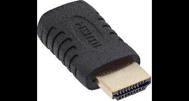 HDMI - Mini HDMI adapter - versie 1.4 (4K 30Hz) / zwart