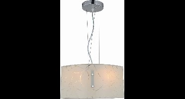 LED Hanglamp - Hangverlichting - Torna Spirilo - E27 Fitting - Rechthoek - Mat Wit - Aluminium