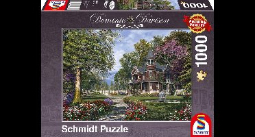 Schmidt Puzzle Legpuzzel Herenhuis Karton 1000 Stukjes