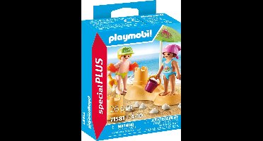 PLAYMOBIL Special Plus Kinderen met zandkasteel - 71581