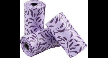 Duvoplus - Hondenpoepzakje - Hond - Poepzakjes Spice Lavendel 4x15st - 32x19cm Paars - 4st