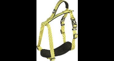 Duvoplus - Hondentuigje - Hond - Explor North Harnas Nylon Xl 65-80cm/25mm Neon Geel - 1st