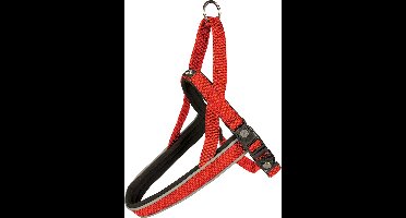 Duvoplus - Hondentuigje - Hond - Explor East Harnas Nylon Xl 65-80cm/25mm Rood - 1st