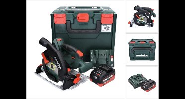 Metabo KS 18 LTX 57 accu-handcirkelzaag 18 V 165 mm + 1x accu 8,0 Ah + lader + metaBOX