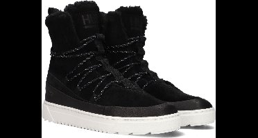 HUB Luna Veterboots - Laarzen Met Veters - Dames - Zwart - Maat 37