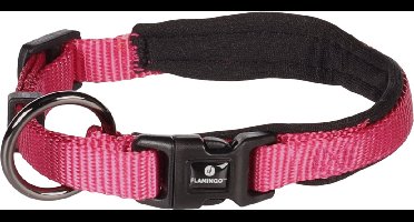 Flamingo Abbi - Halsband Honden - Halsband Abbi Kersenrood Xxxs 25-30cm 10mm - 1st - 190630 - 1st
