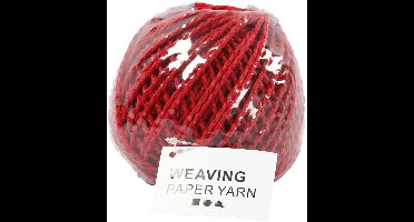 Garen Weaving Paper 3 Mm Bordeaux 40 Meter Per Bol