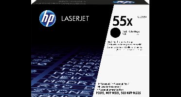 HP 55X - Tonercartridge / Zwart / Hoge Capaciteit