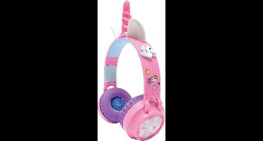 3D Unicorn design Bluetooth® en Bedrade Opvouwbare Koptelefoon met veilige volumebeperking