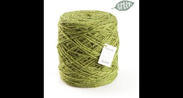Dik jute touw limoengroen voor creatieve projecten en decoratie | jute koord