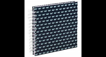 Hama Spiraalalbum Whales 23 X 20 Cm 40 Witte Pagina's