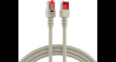 EFB Elektronik K5510.0,15 RJ45 Netwerkkabel, patchkabel CAT 6 S/FTP 15.00 cm Grijs Vlambestendig, Snagless 1 stuk(s)