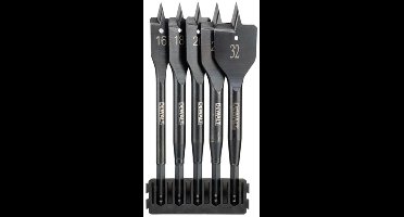 DeWALT Toebehoren - 5-delige set vlakke houtboren DT70834