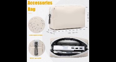 Ibenzoa® Laptophoes met multifunctionele standaard en accessoires tas voor diverse modellen laptops en tablets