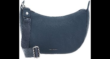 MANDARINA DUCK Leren schoudertas Mellow Leather Hobo Bag Iron petrol