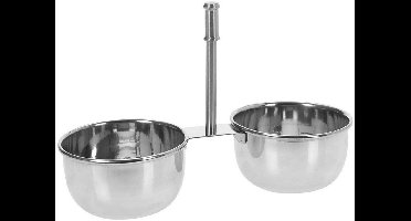 Sauskom Excellent Houseware Dubbel Roestvrij staal (21 x 9 x 14,5 cm)