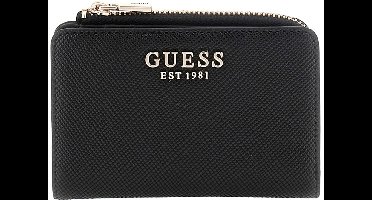 Guess Portemonnee / Portefeuille Dames - Ritsportemonnee - Logoprint - Phoebe - Zwart