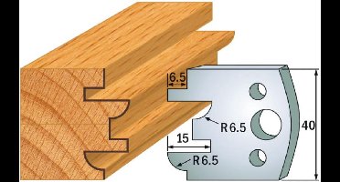 CMT - Profielmessen voor profielfreeskop - Frees - Snijgereedschappen - Profielfrees - 1 Stuk(s)