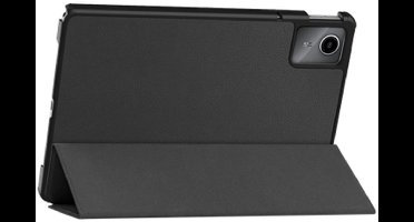 Just in Case tablet Hoes geschikt voor Lenovo Tab M11 - TriFold Bookcase - Zwart