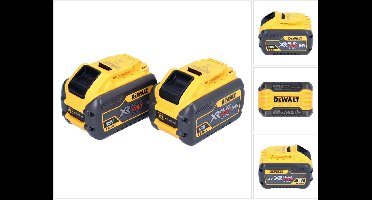 DeWalt 2x DCB 548 accu 18 V / 54 V max. 12 Ah / 12000 mAh Li-Ion XR FLEXVOLT - met laadindicator