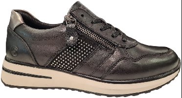 Remonte -Dames - zwart - sneakers - maat 36