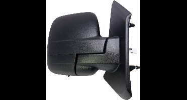 BILMAX Linker Buitenspiegel Vervanging voor Renault Trafic, Opel Vivaro, Nissan NV300, Fiat Talento 2015-2021 Elektrisch Verstelbaar, Verwarmd, Gestructureerd Zwart