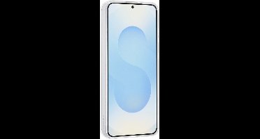 TUNIQ telefoonhoesje voor Samsung Galaxy S25 Plus - Siliconen backcover - Marmer wit