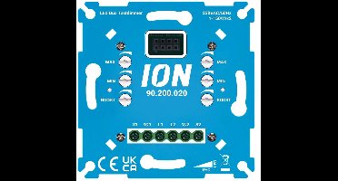 ION industries LED Duo tastdimmer 2x 150 Watt inbouw (90.200.020)