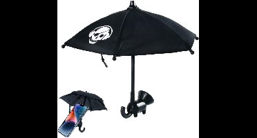 Mobiele telefoonhouder voor paraplu - handsfree zuignaphouder voor buitengebruik met duurzame siliconen zuignap