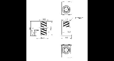 ROLINE RCA keystone-koppeling, Metaal, geel
