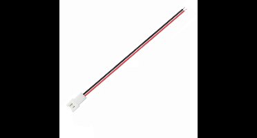 XH2.54 2-Pin Male Kabel – 15cm – Éénzijdige Stekker