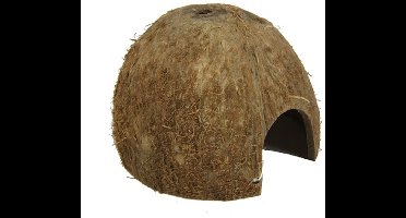 JBL Kokosnoot schuilplaats maat M voor aquarium en terrariumdieren 1/2